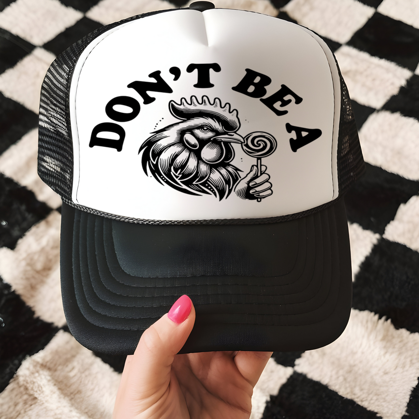 Don't be a Cock Sucker Trucker Hat Transfer - G30