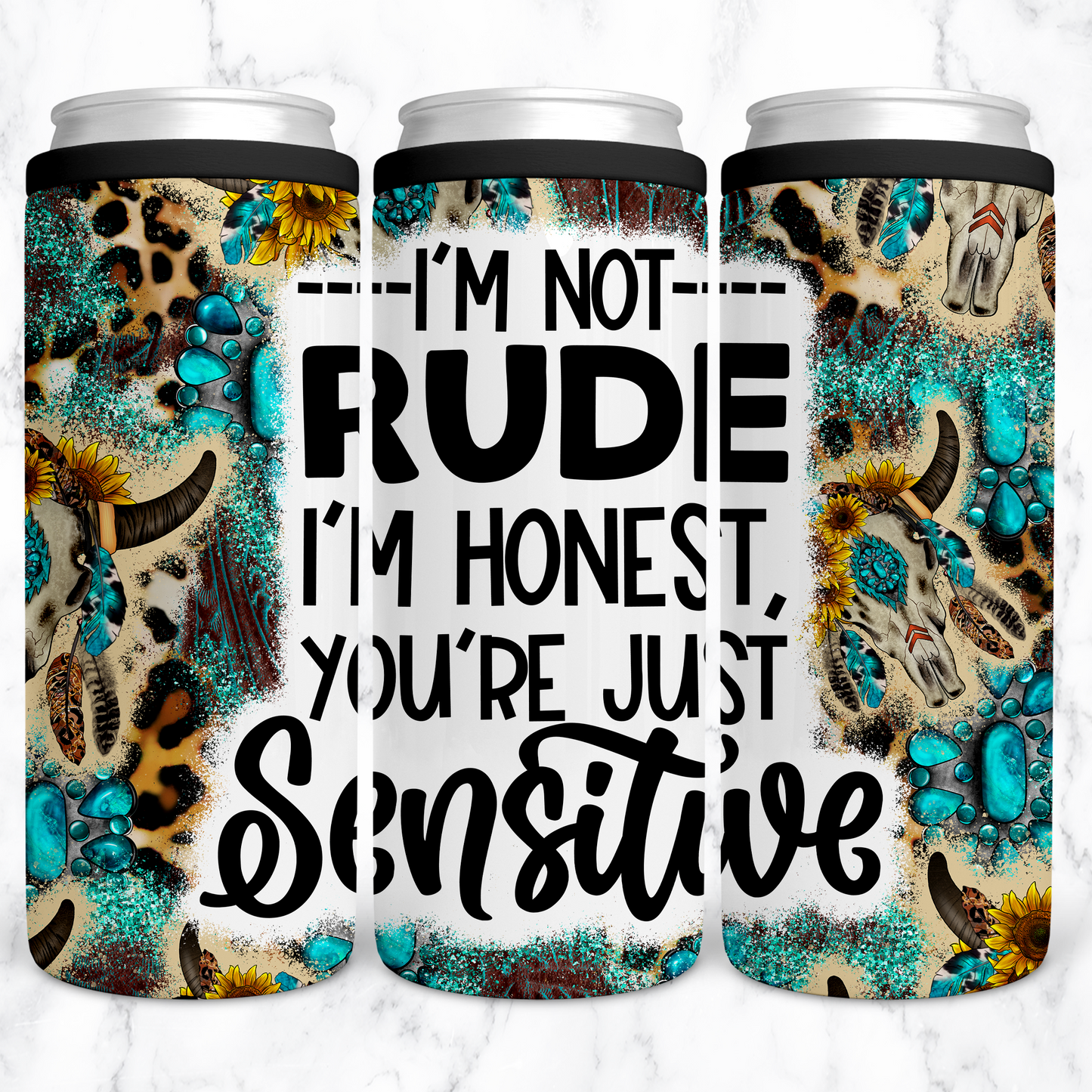 I'm Not Rude, I'm Honest Can Cooler