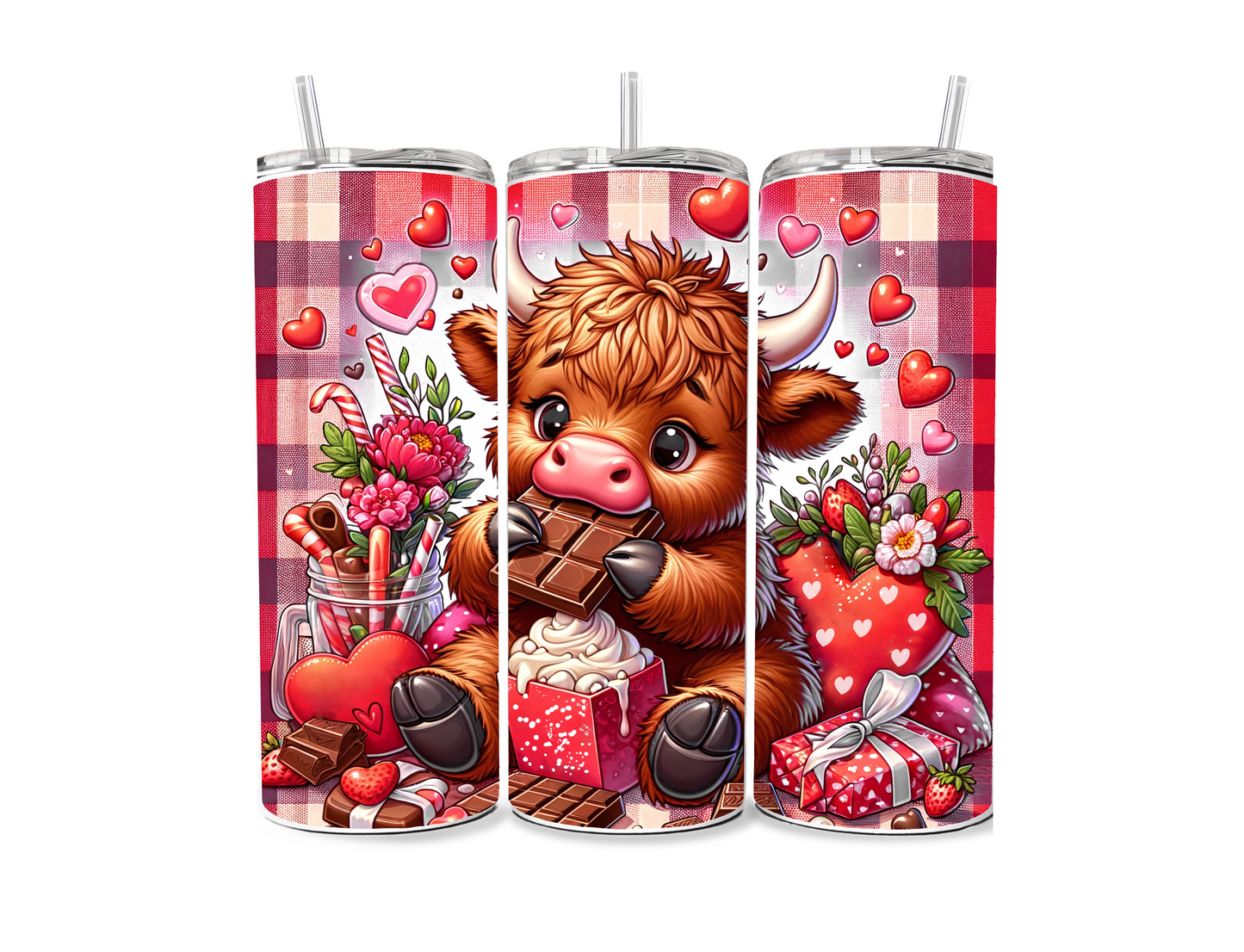 Chocolate Lovin Cow Sublimation