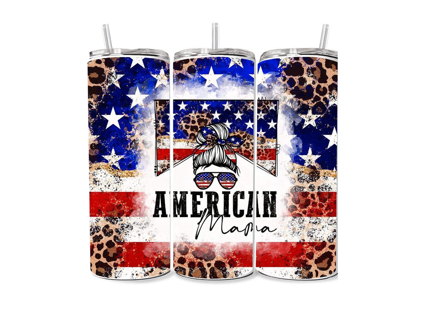 American Mama 20 oz Skinny Tumbler