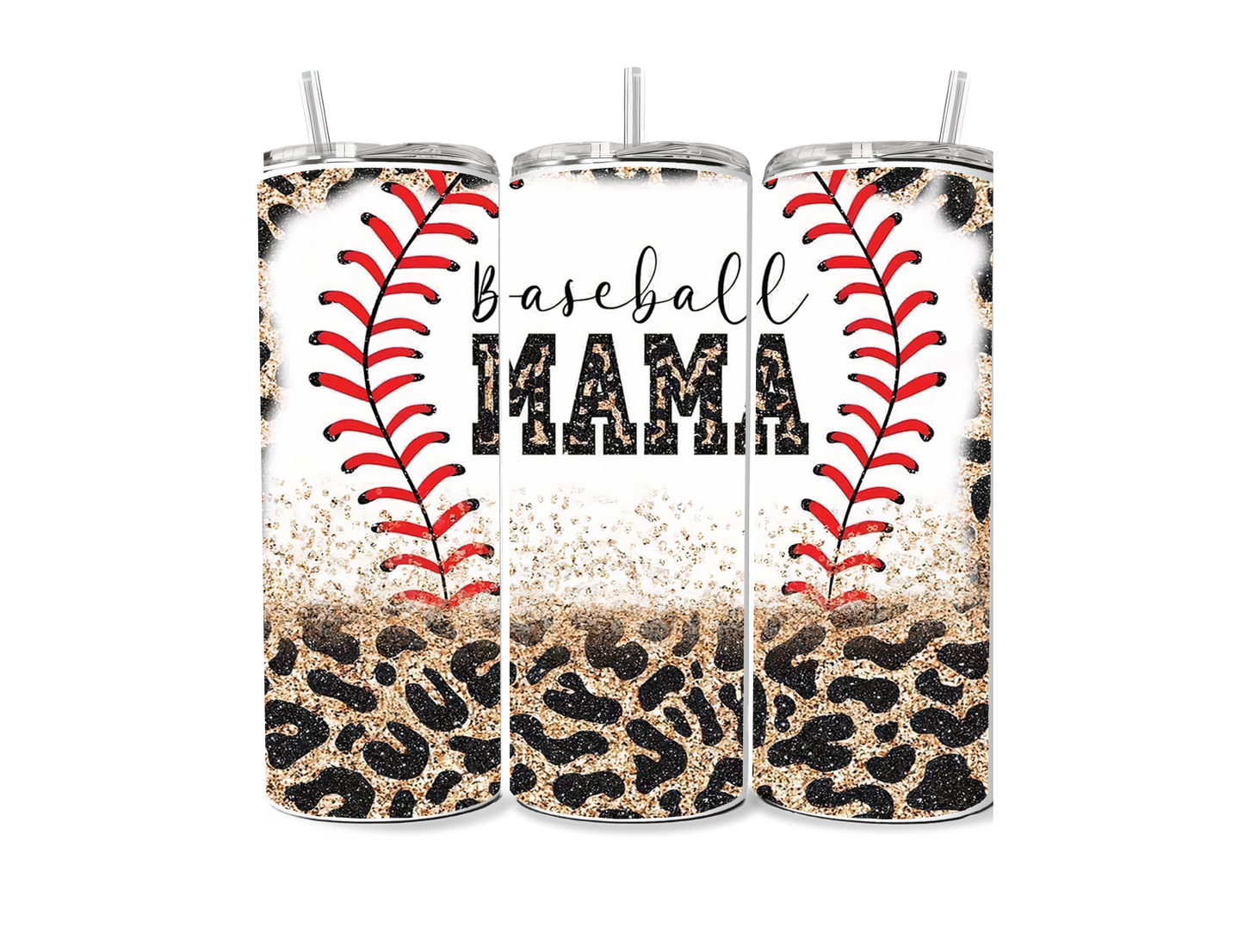 Baseball Mama 20 oz Skinny Tumbler