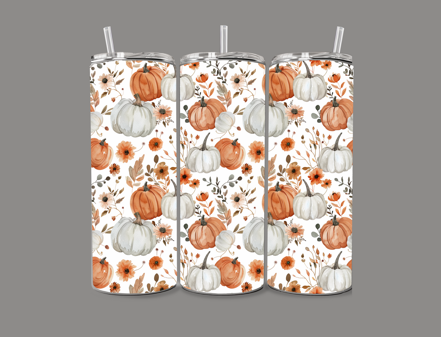Pumpkin Patch Floral Sublimation