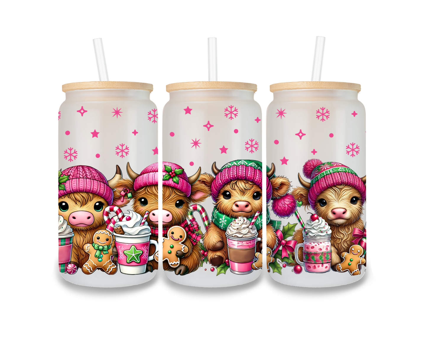 Cows and Coffee Cup Wrap - CW16