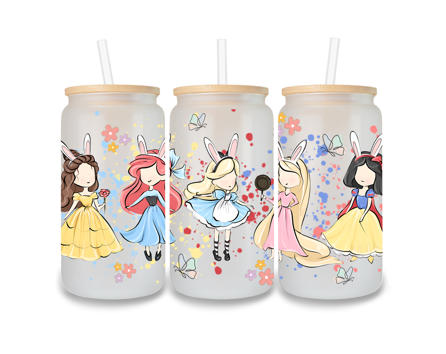 Princess Bunnies Cup Wrap - CW5