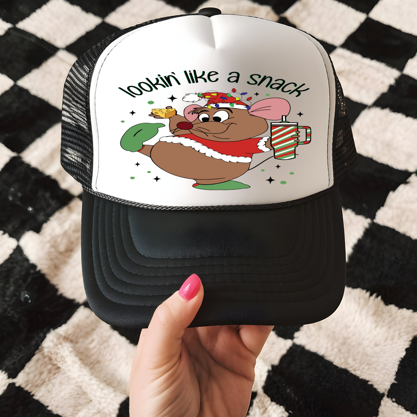 Lookin Like a Snack Trucker Hat Transfer - G3