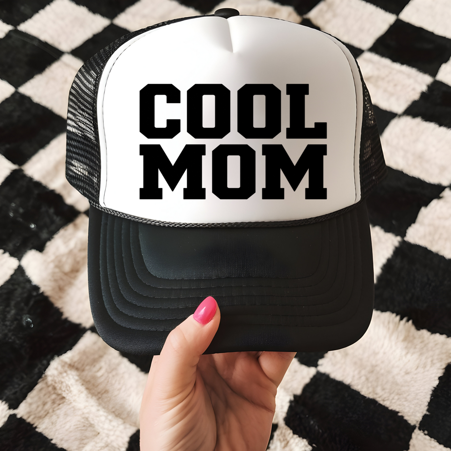 COOL MOM Trucker Hat Transfer - G2