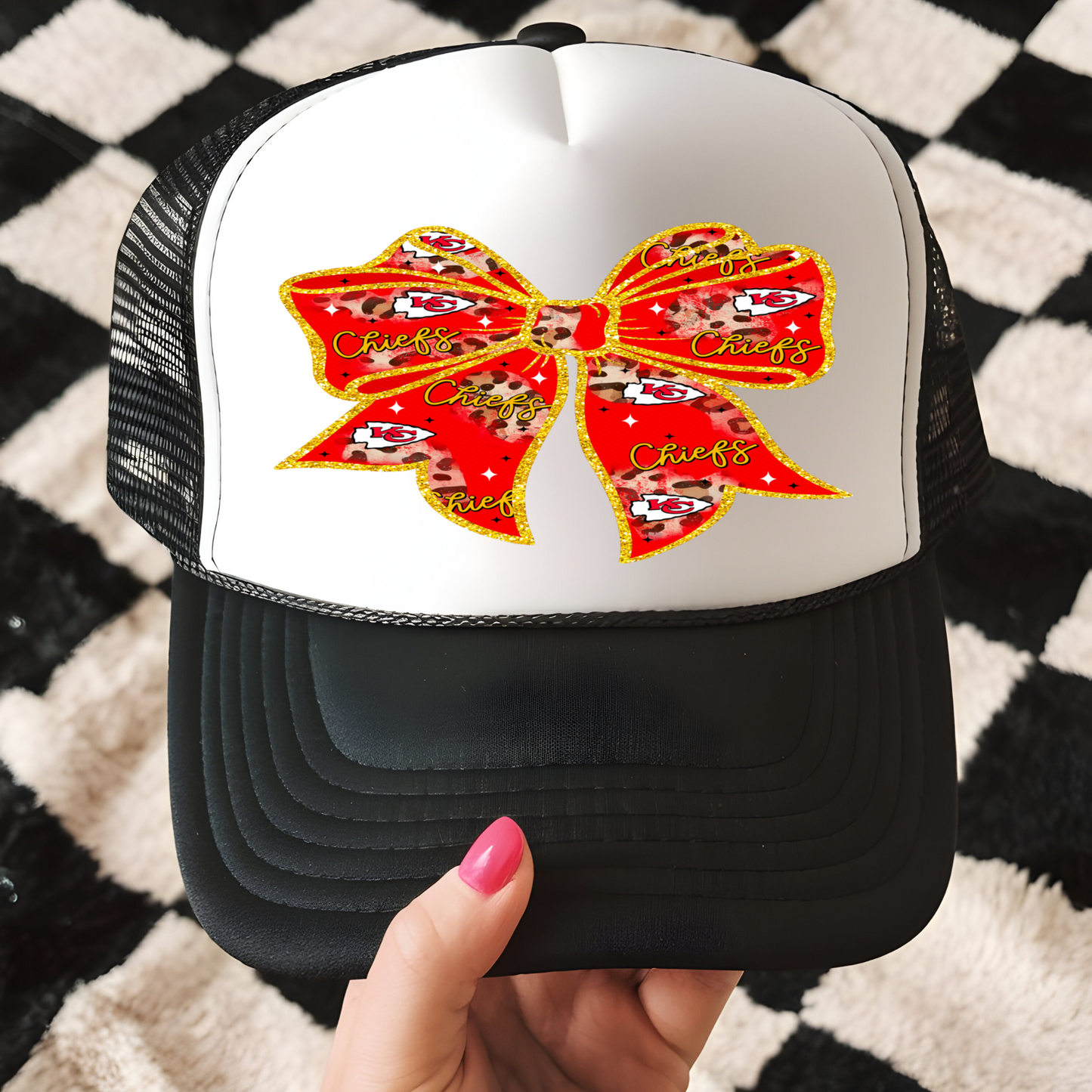 Kansas City Bow Trucker Hat Transfer - G4