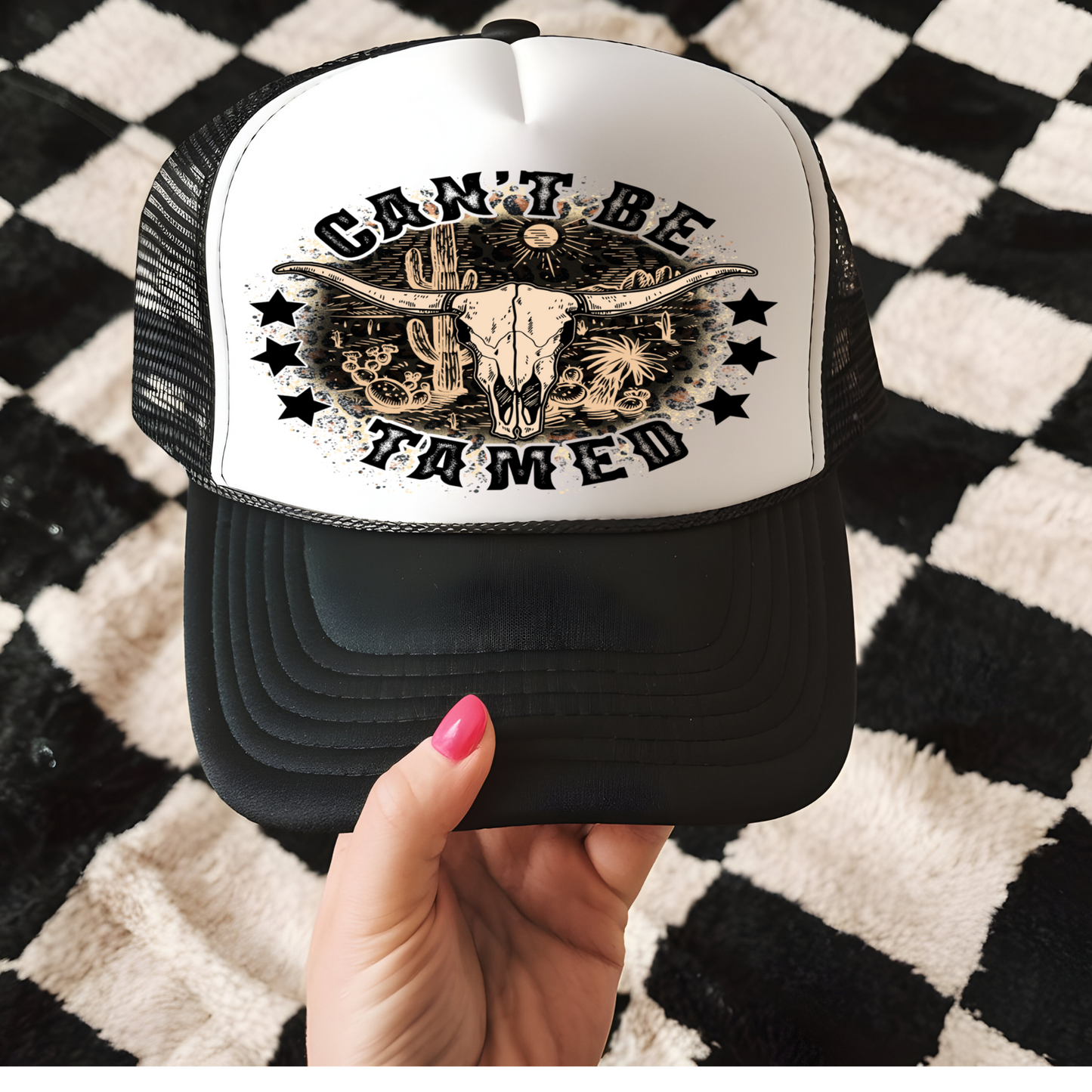 Can't Be Tamed Hat Transfer - T8