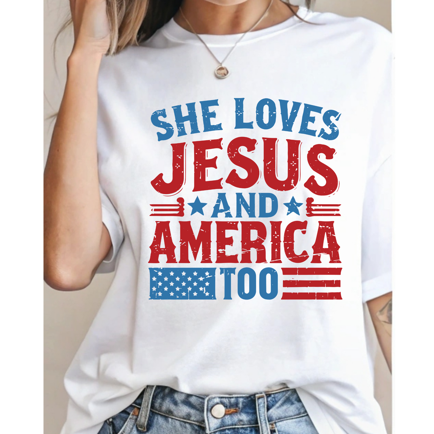 She Loves Jesus and America too - A7