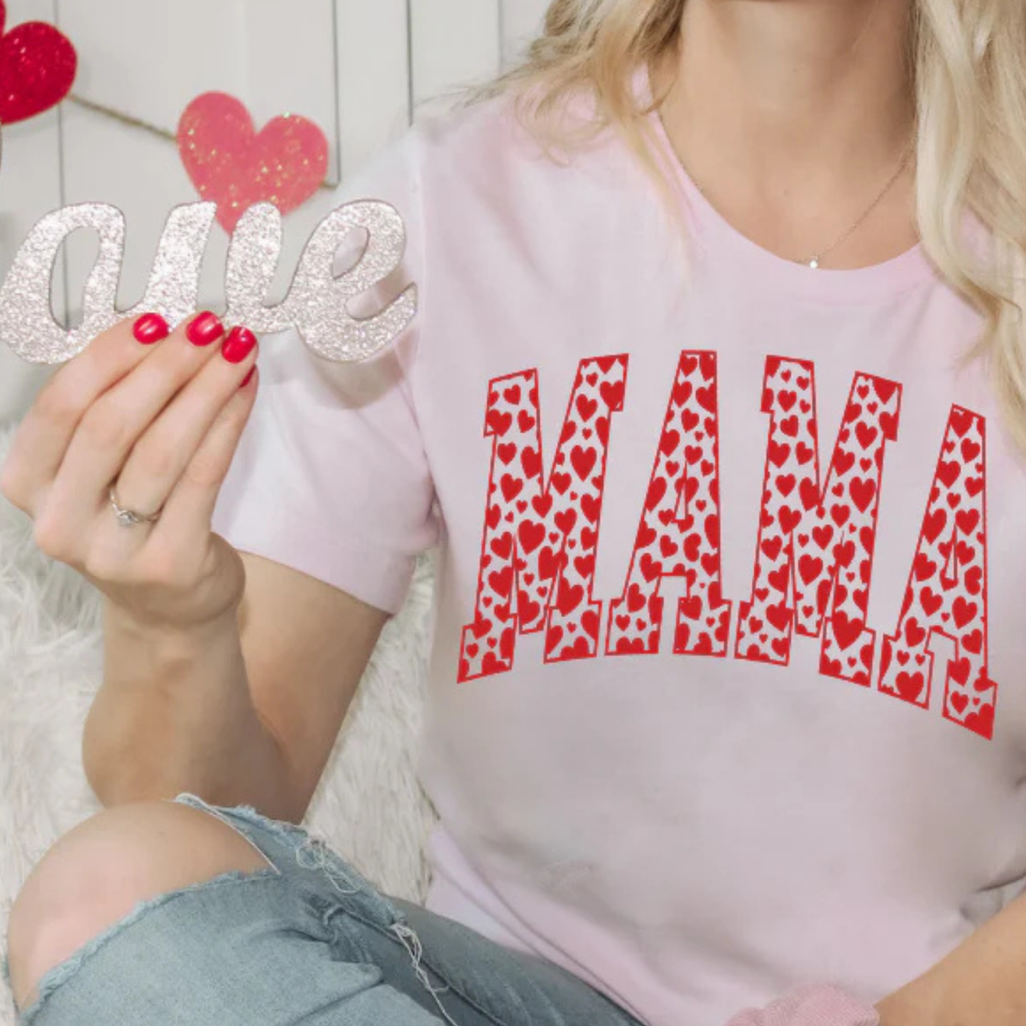 Mama with Hearts - 5