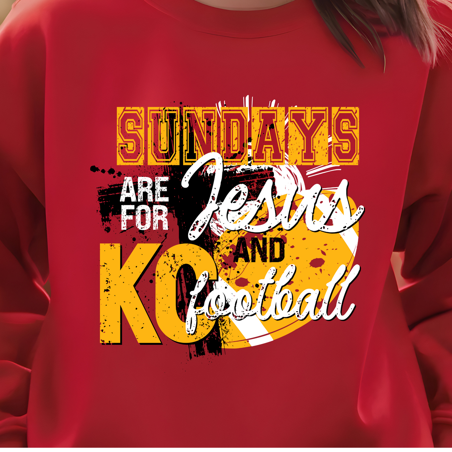 Sundays are for Jesus and KC Football - A4
