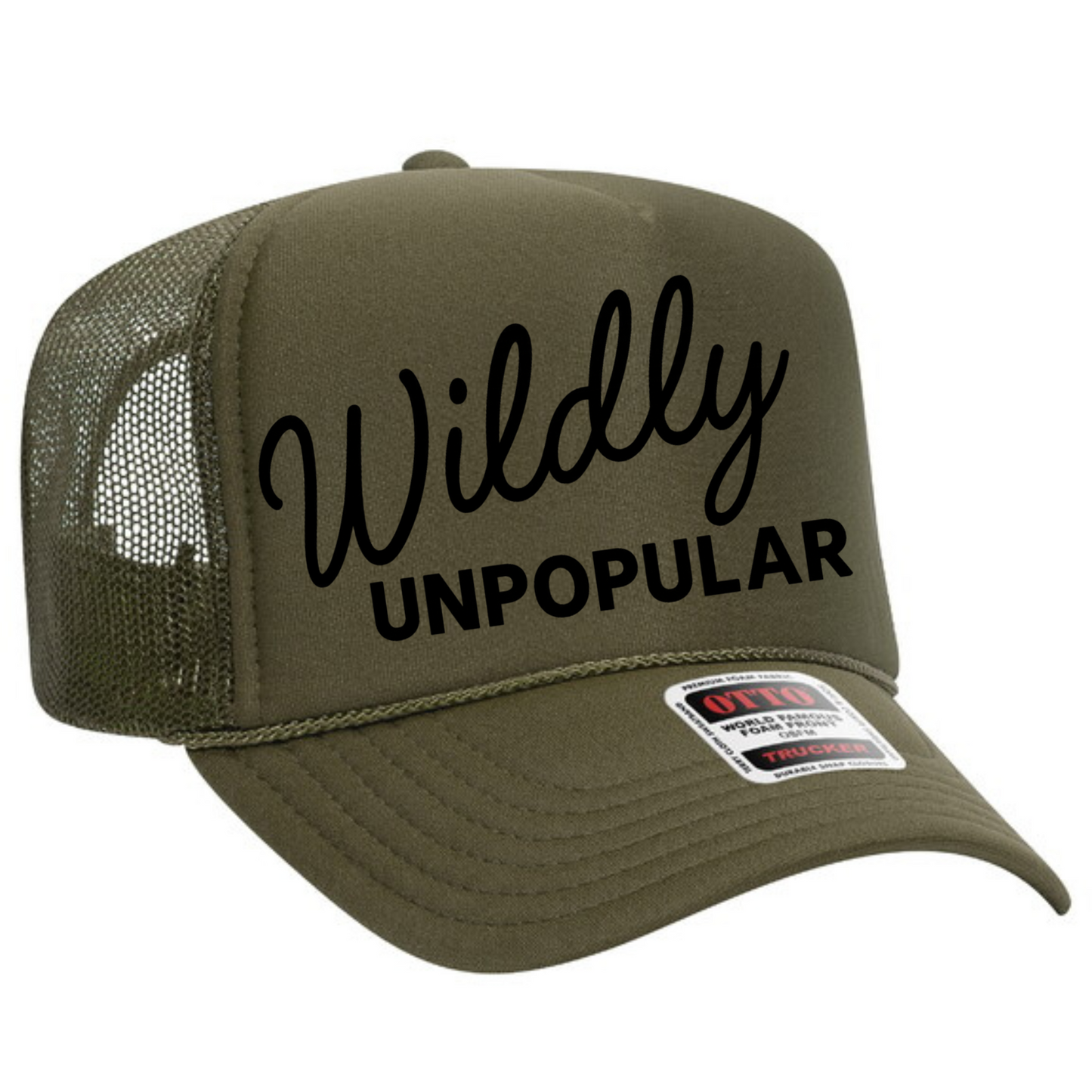 Wildly Unpopular Trucker Hat Transfer - G26