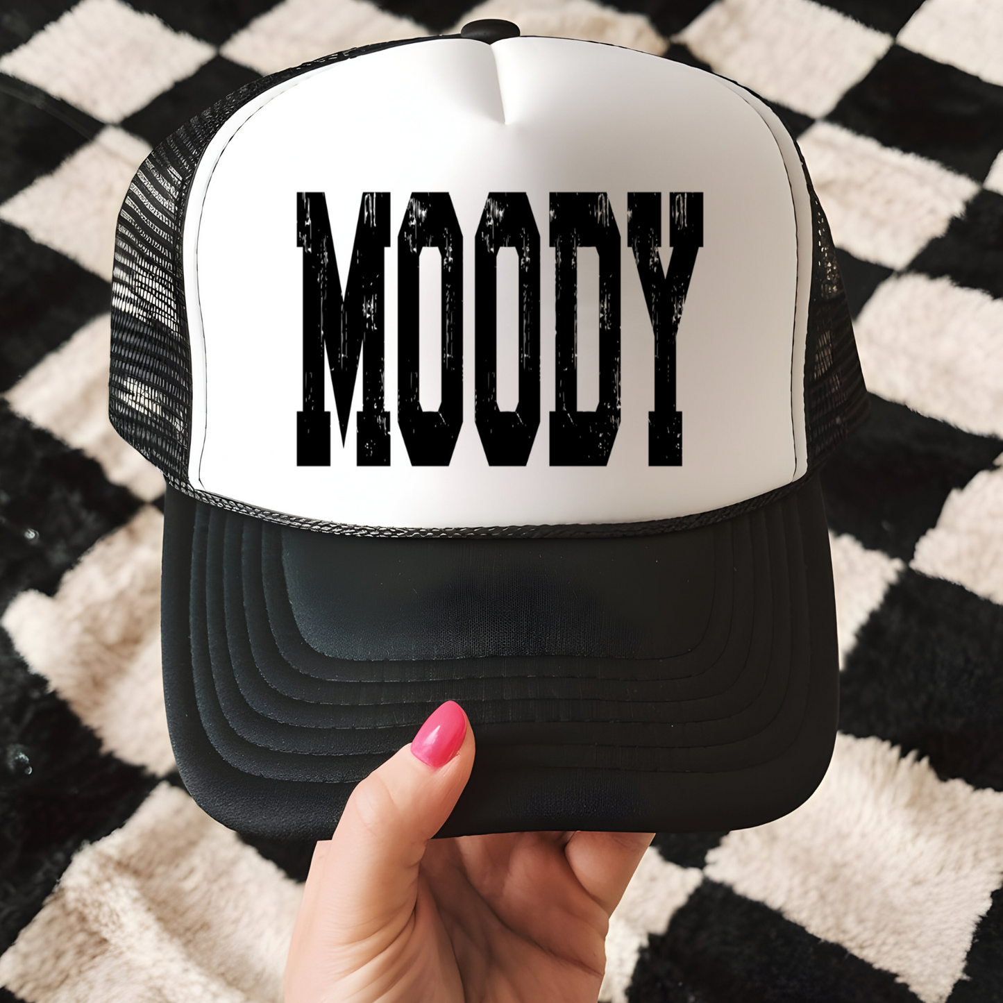 MOODY Trucker Hat Transfer - F8
