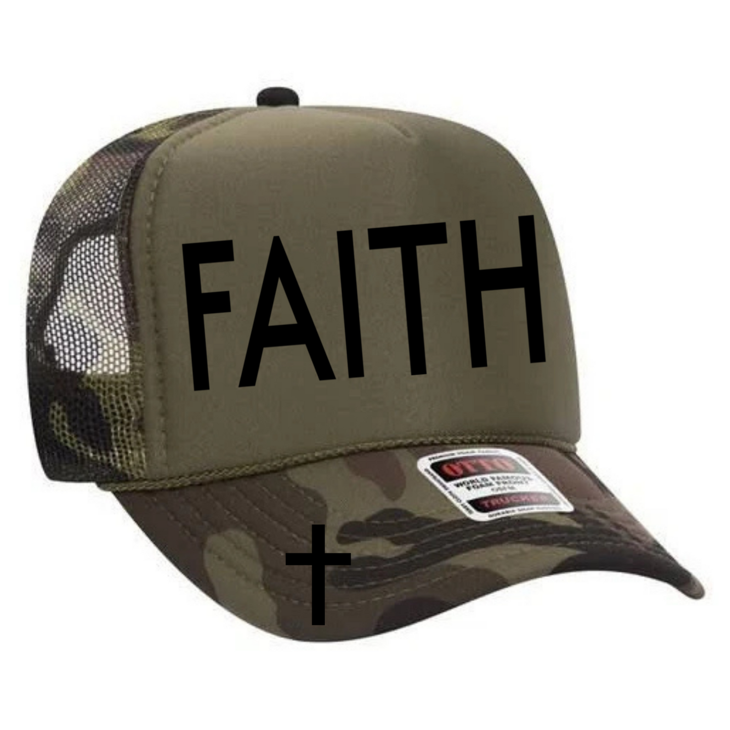 FAITH Trucker Hat Transfer - T1