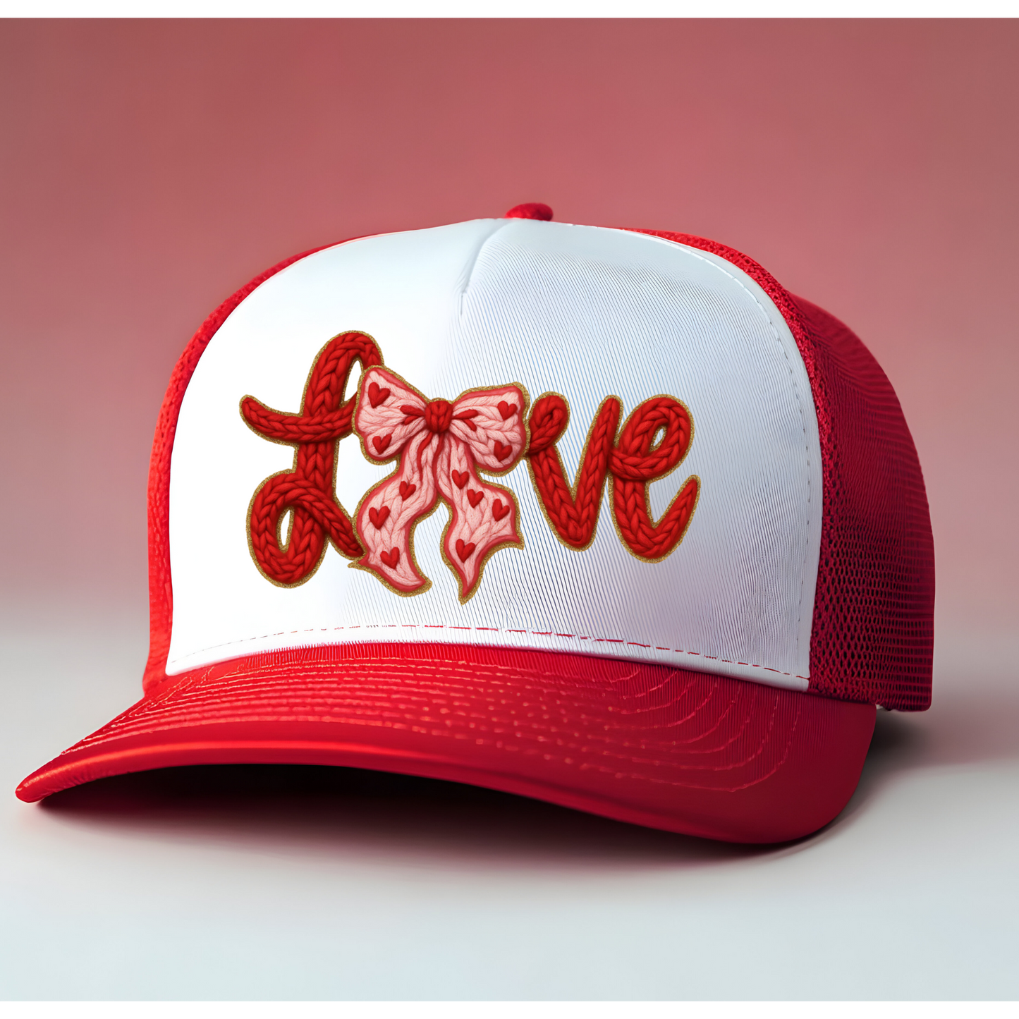 Love Trucker Hat Transfer - T1