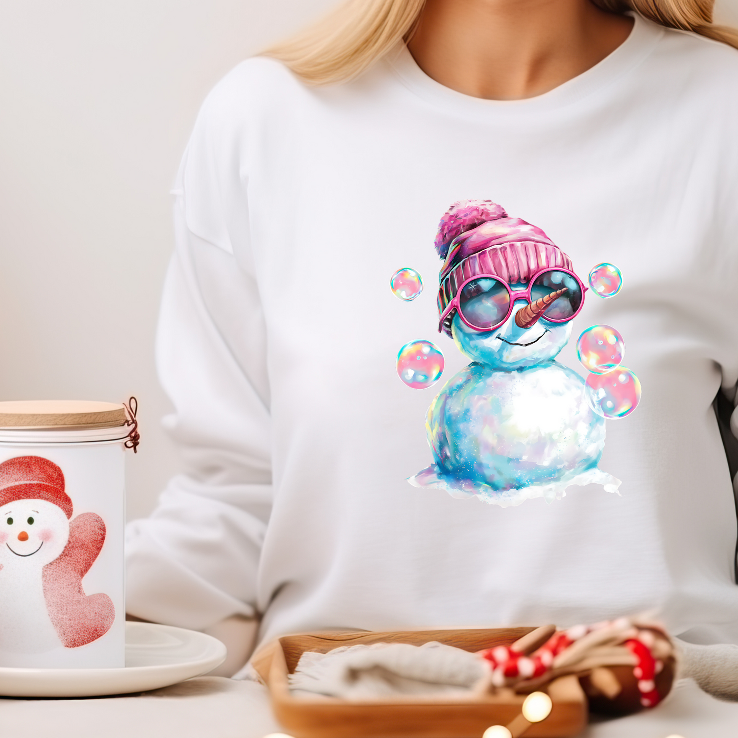 Snowman Bubbles - C22