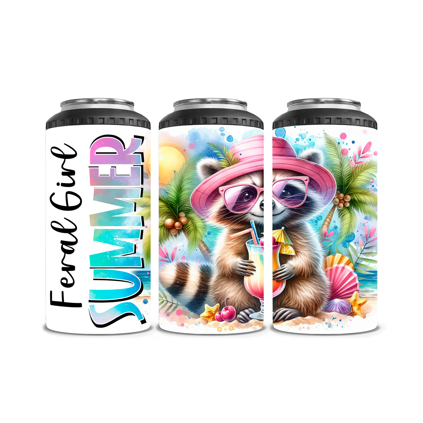 Feral Girl Summer Can Cooler