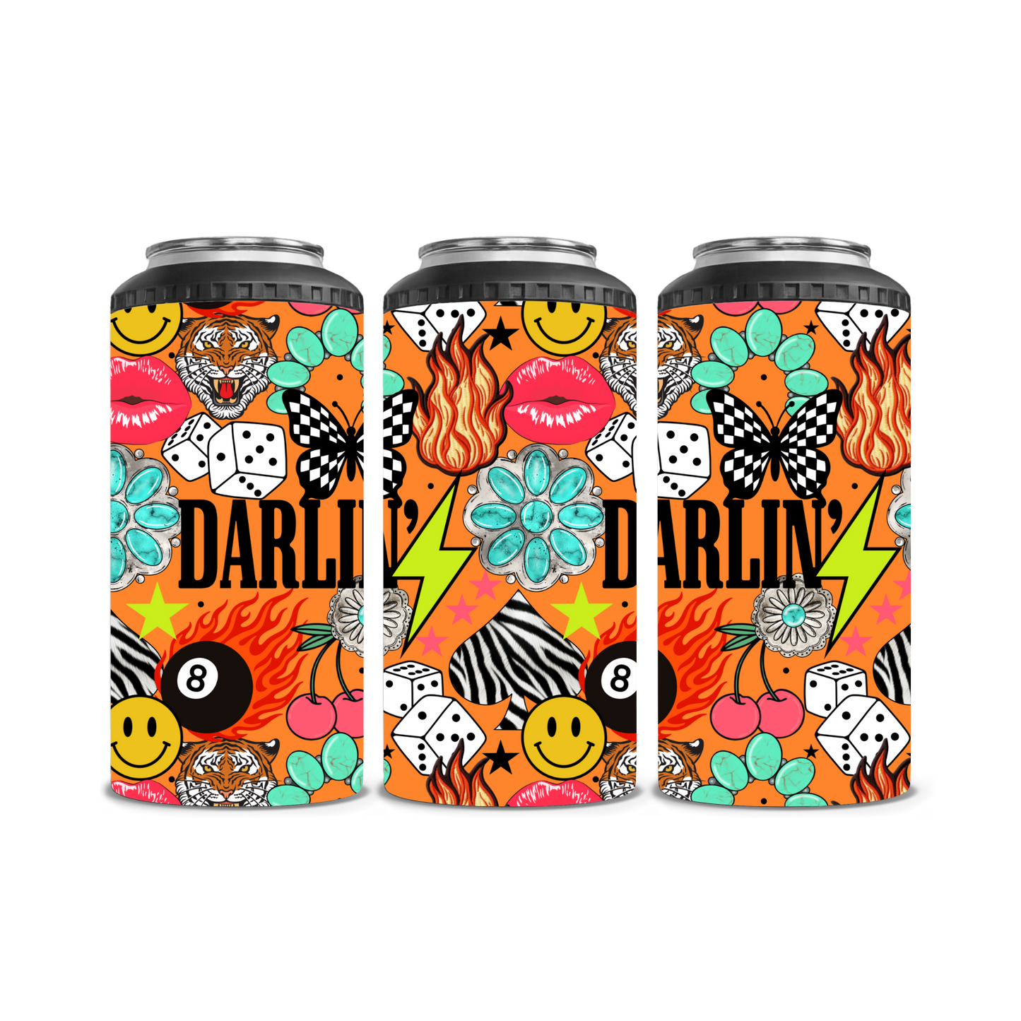 DARLIN Collage Can Cooler
