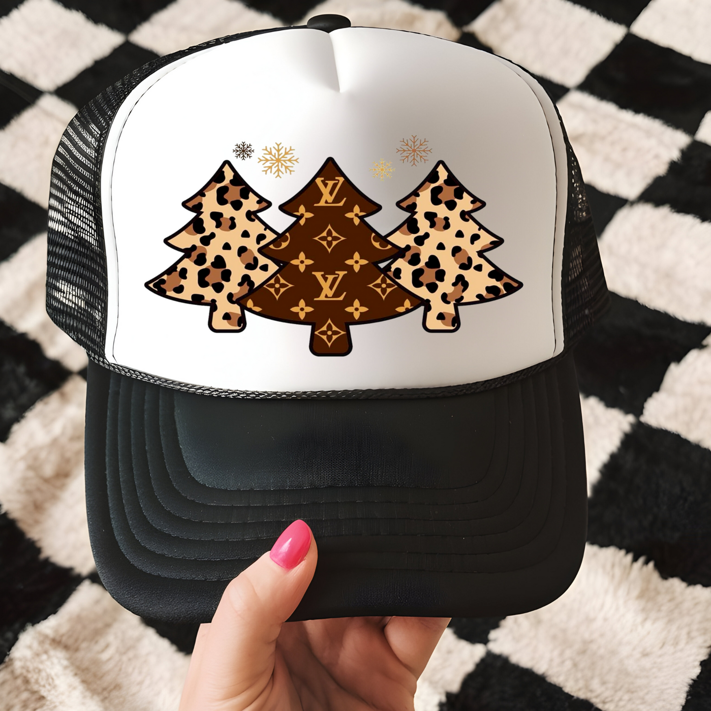LV Trees Trucker Hat Transfer - G20