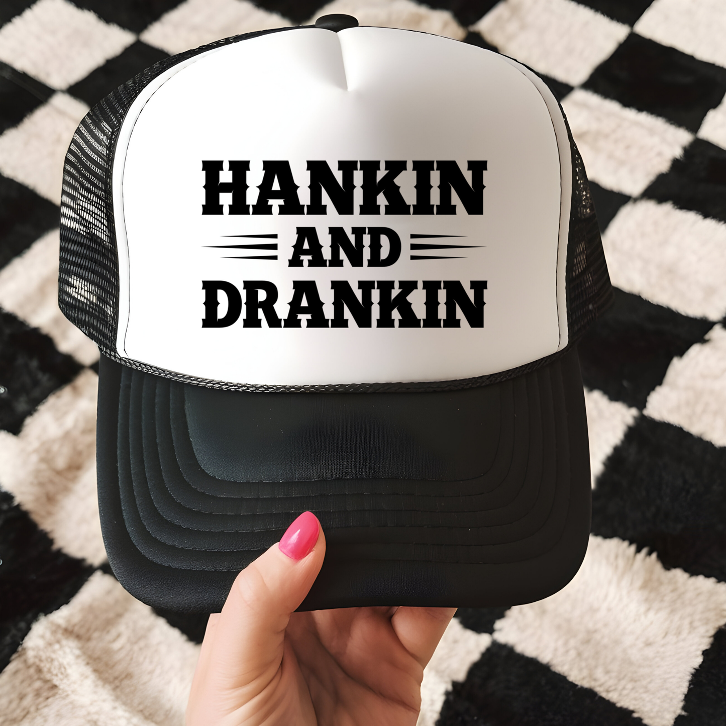 Hankin and Drankin Hat Transfer - T7