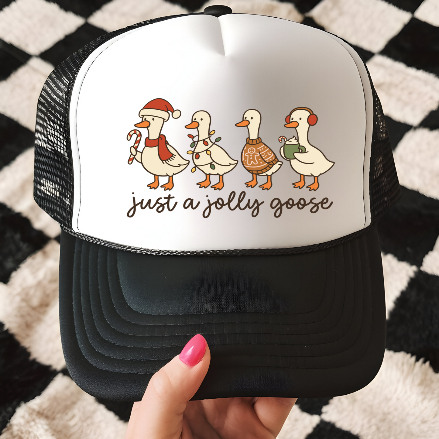 Jolly Goose Trucker Hat Print - G2