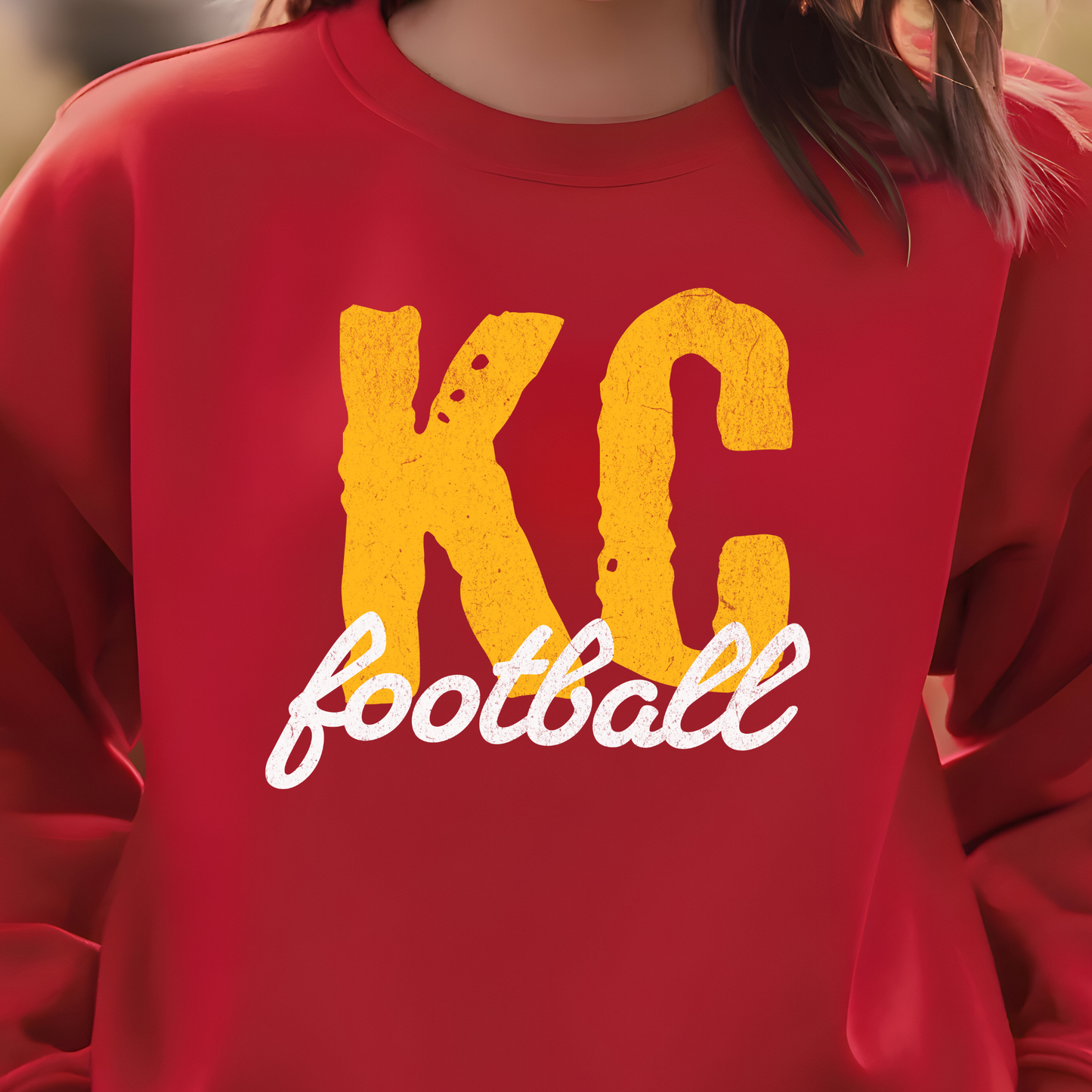 KC Football Gold and White - D14
