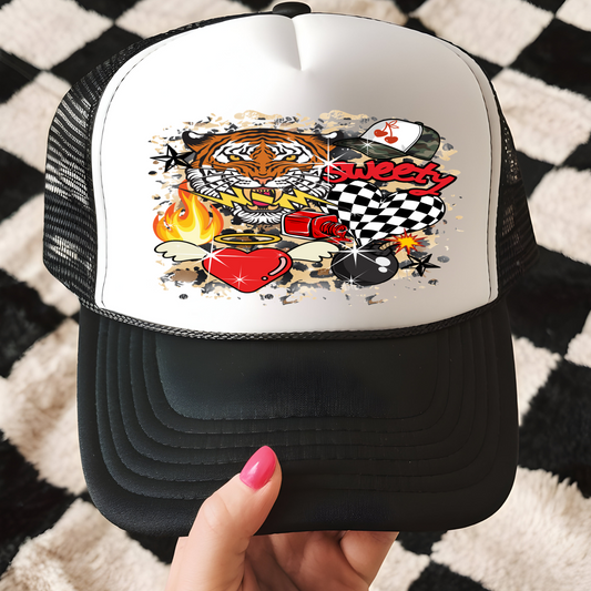 Sweety Collage Trucker Hat Transfer - G18