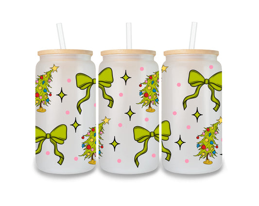 Trees And bow Cup Wrap - CW16