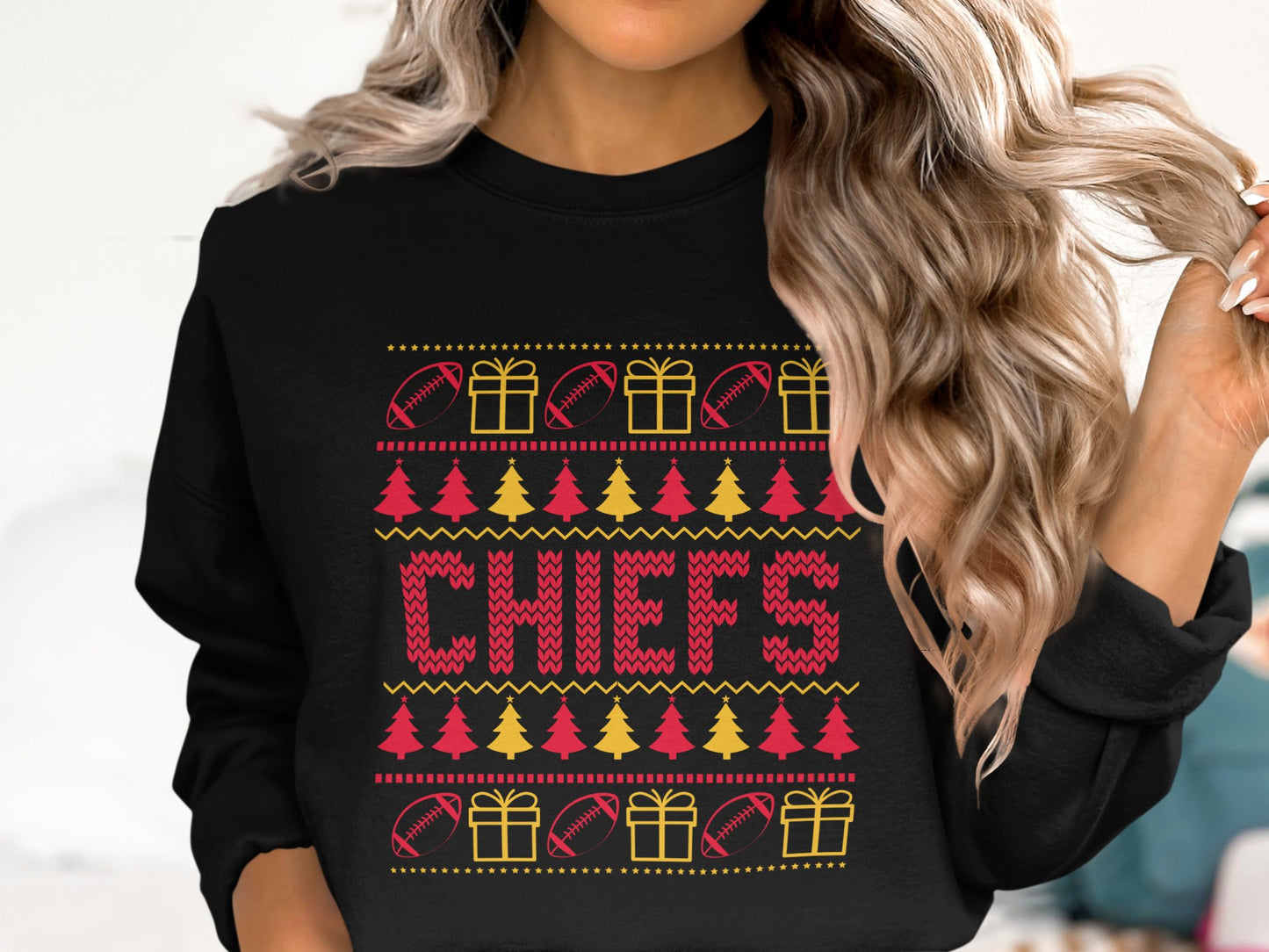 Chiefs UGLY Sweater - M