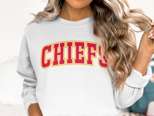 CHIEFS (red with yellow outline) - F17