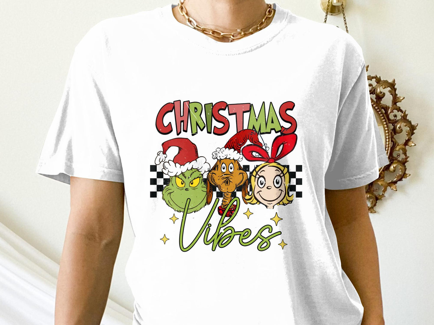 Christmas Vibes Grinch Edition (Adult and Youth option) - C25