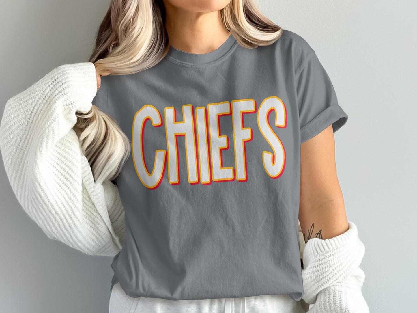 Chiefs (white and outlined) - F23