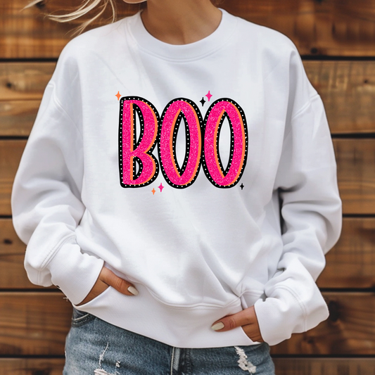 Glittery BOO - O