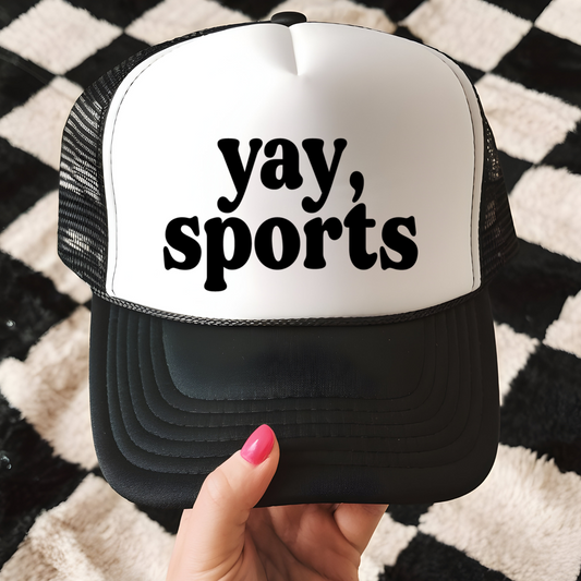 Yay Sports Trucker Hat Transfer - G24