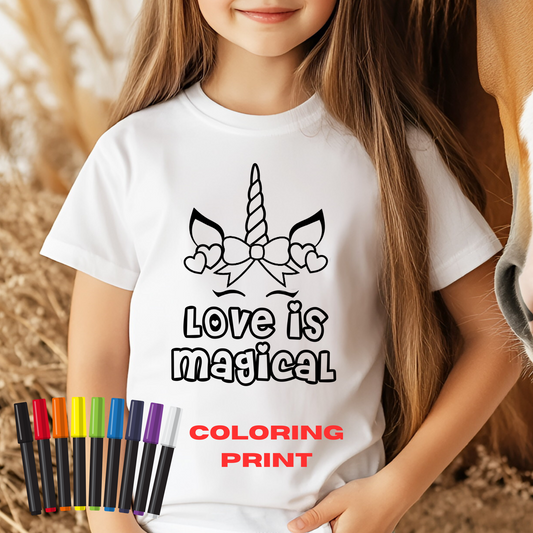 Love is Magical Coloring Print - 30