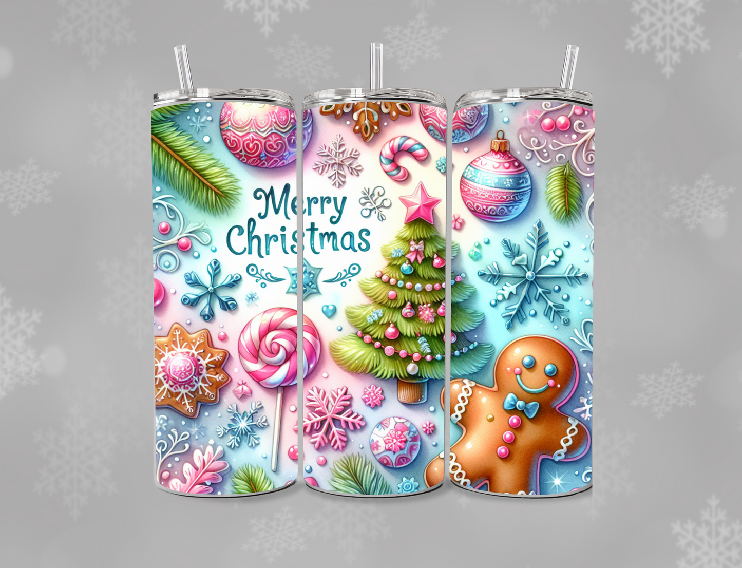 Pastel Gingerbread Sublimation