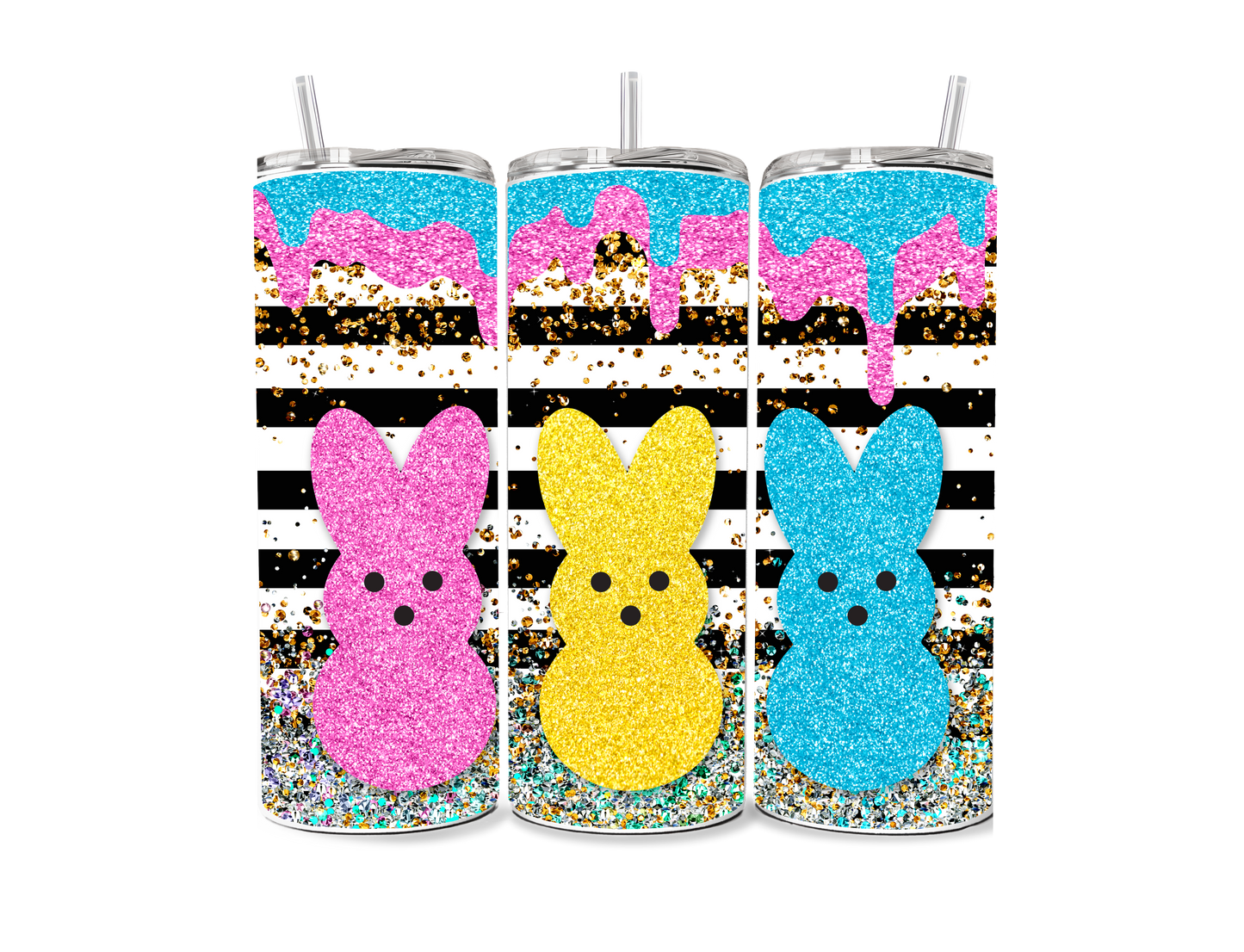 Marshmallow Bunnies 20 oz. Tumbler