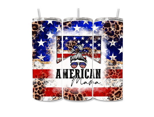 American Mama Sublimation Print