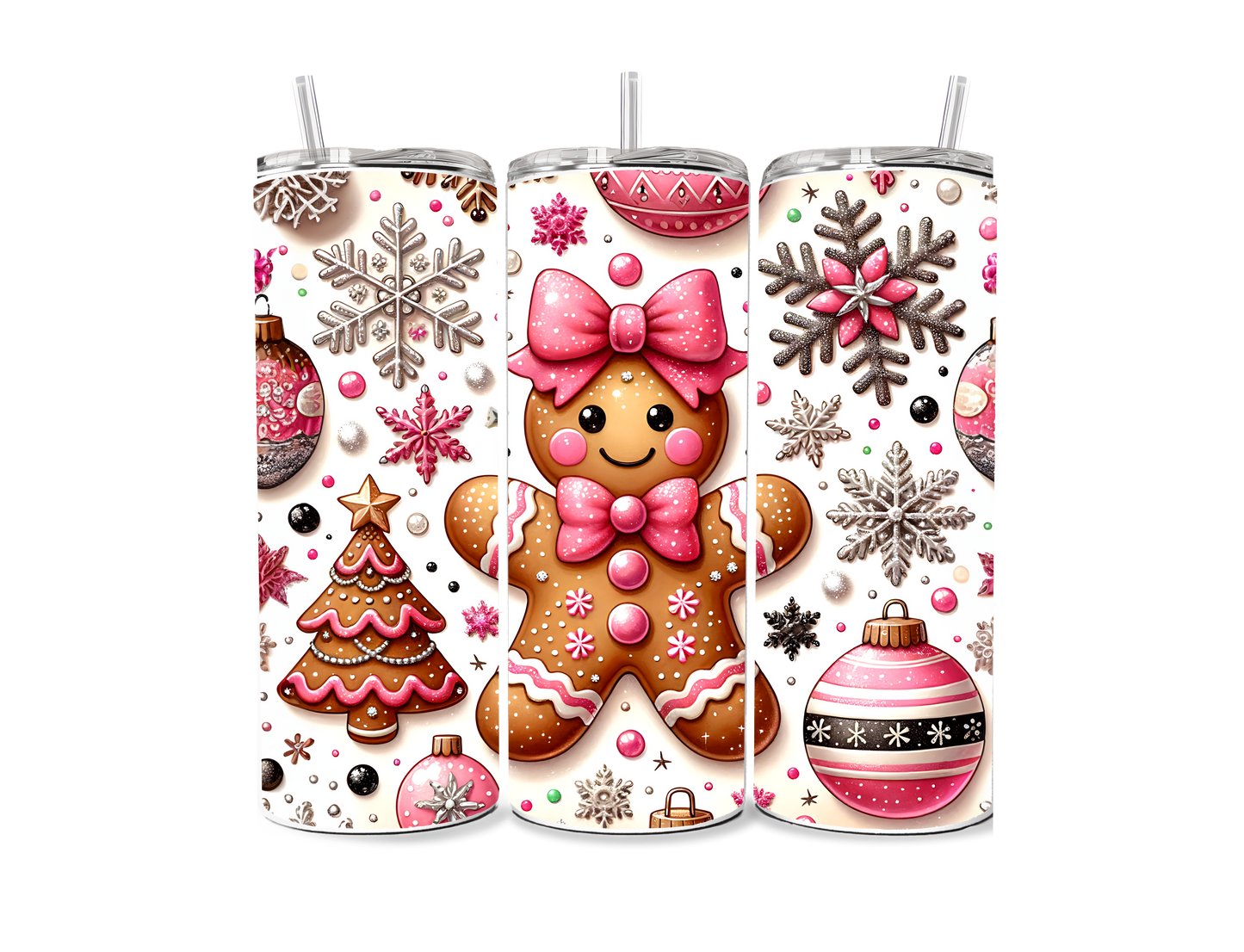 Gingerbread with Bow Sublimation