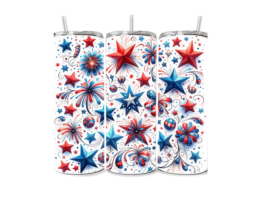 4th of July Stars Sublimation