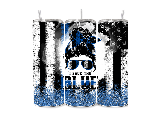 Back the Blue Woman Sublimation