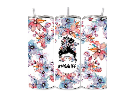 #MomLife Floral Sublimation Print