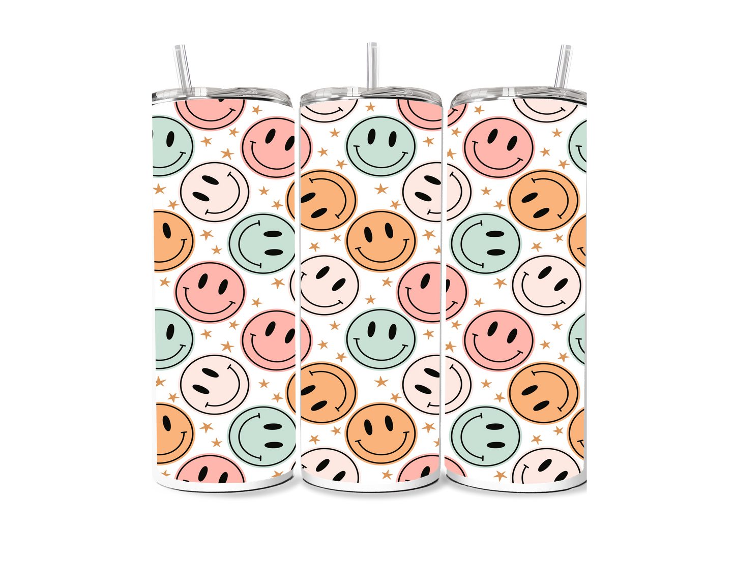 Pastel Smiley Sublimation