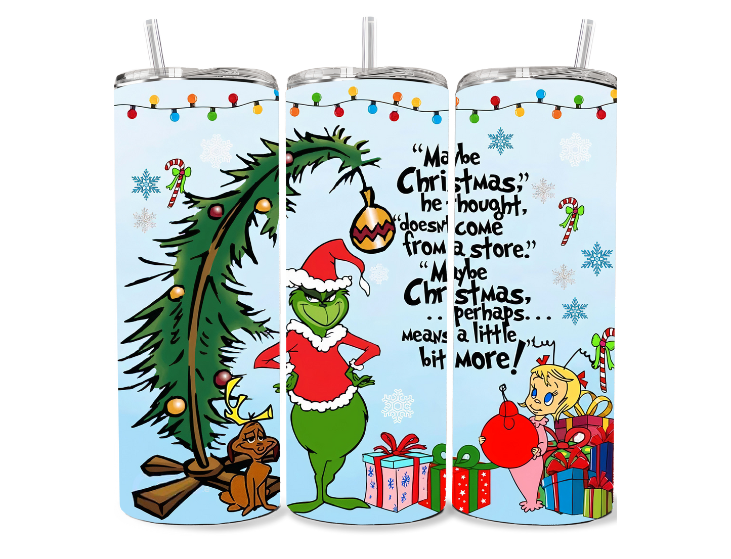 Cartoon Grinch Sublimation