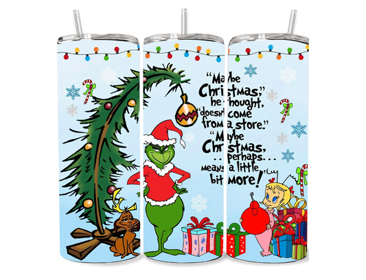 Cartoon Grinch Sublimation