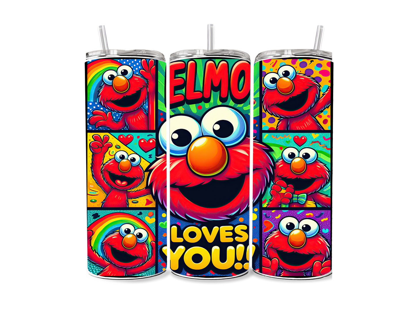 Elmo Sublimation Print