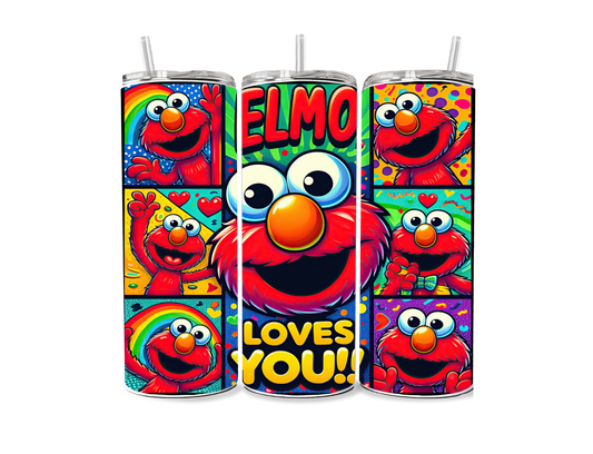 Elmo Sublimation Print