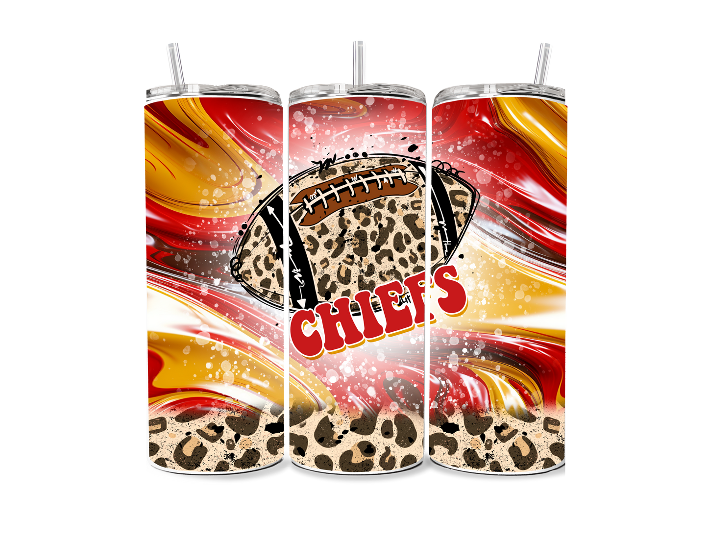 Chiefs Cheetah Football Sublimation