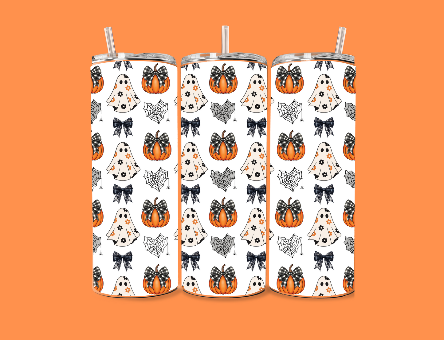 Ghost and Pumpkins Sublimation