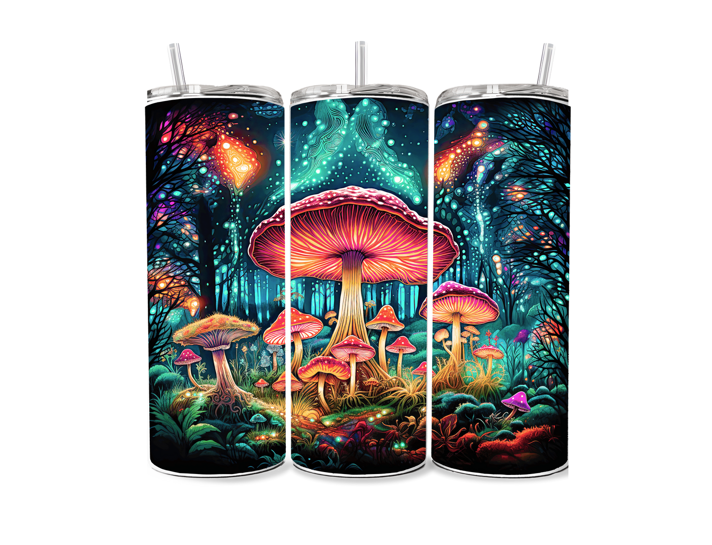 Glowing Mushroom Sublimation